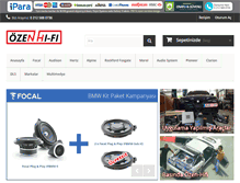 Tablet Screenshot of ozenhifi.com